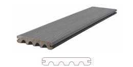 MoistureShield's Elevate composite decking grooved 1x6 square board.