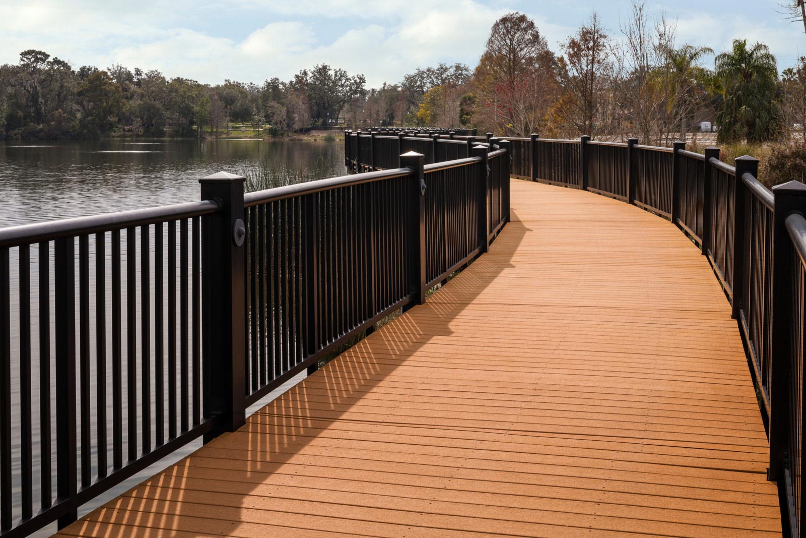 Boardwalk over water