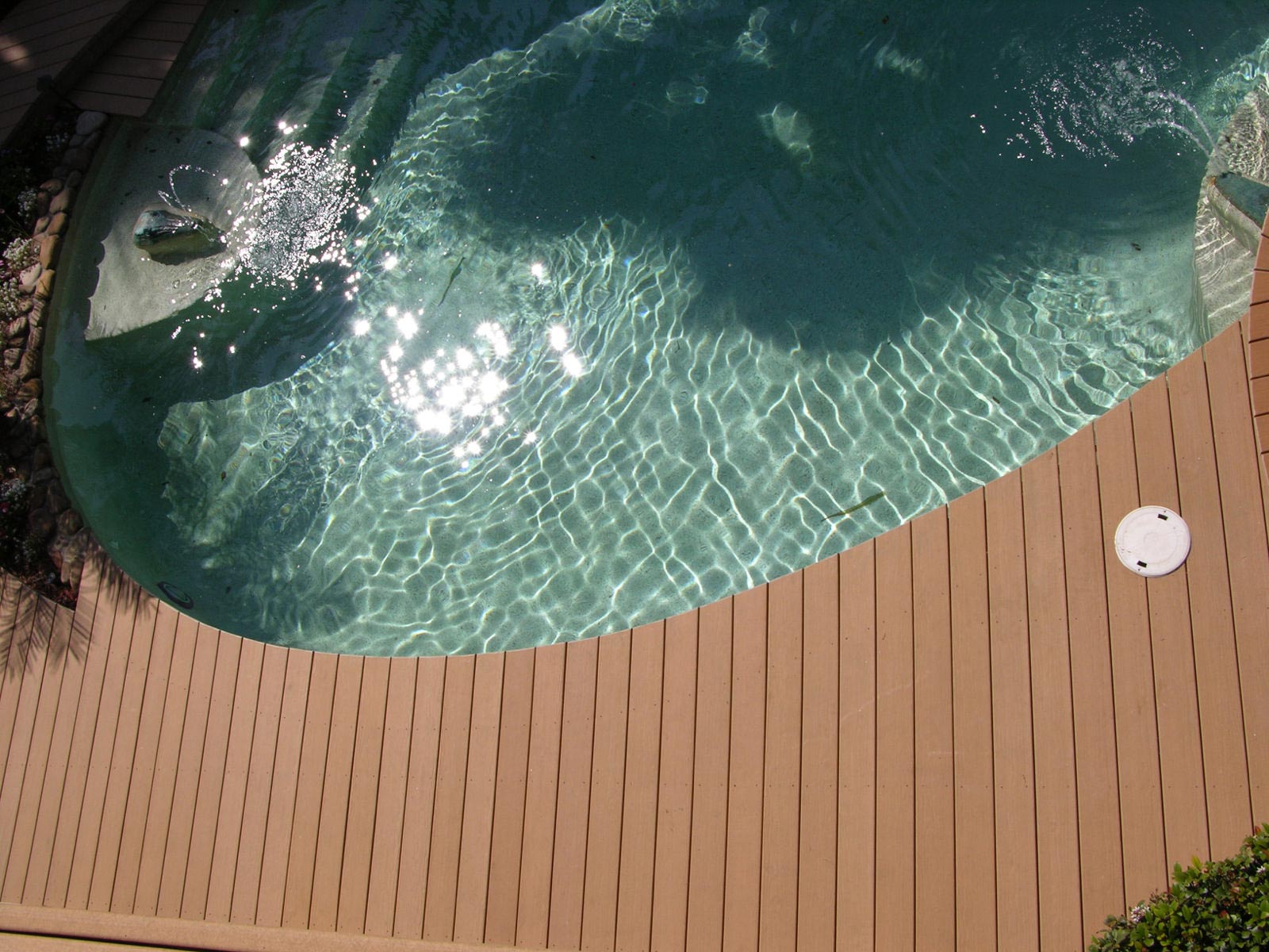 Pool with decking